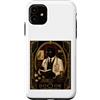 Black Cat Society Custodia per iPhone 11 Il mistero dell'omicidio Art Déco di Doctor Black Cat