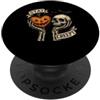 Spooky Season Horror Femme Stay Creepy Halloween Neo Tradizionale Tatuaggio Flash PopSockets PopGrip Adesivo