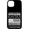 MATCHING AMERICAN CORRECTIONAL OFFICER F Custodia per iPhone 15 Plus Orgogliosa madre di un ufficiale penitenziario mamma figlio figlia mamma
