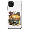 Lakelandwholesale1 Shirt Company Custodia per iPhone 11 Pro Max Italia Vintage Travel Monumenti Venezia Gondola Firenze