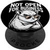 CRAZEELEBAH SUNDA COLUGO INC DIVERTENTE SUNDA COLUGO MIELE BADGER NON APERTO PER IL BUSINESS PopSockets PopGrip Adesivo