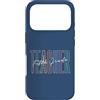 Modern Minimalist Teacher Apparel Custodia per iPhone 17 Pro 5th Grade Teacher Modern Retro Script Minimalist Squad
