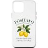 Positano Amalfi Coast Italy Designs Custodia per iPhone 12 mini Positano Amalfi Limoni freschi italiani