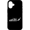 Soccer Goalkeeper Gifts Custodia per iPhone 16 Calcio Portiere Evoluzione Divertente Portiere Giocatore Design