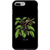 The Botany Bureau Custodia per iPhone 7 Plus/8 Plus Illustrazione della pianta di gelso Morus alba