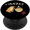 Grumpy Frog Studio Souvenir Kanji amante del cibo giapponese rana Ramen giapponese PopSockets PopGrip Adesivo