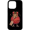 Merry Christmas Wrap Ribbon Bow Stars Xm Custodia per iPhone 15 Pro Max Kiwi Bird Candy Cane Carta Regalo Agrifoglio Pigna