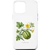 The Botany Bureau Custodia per iPhone 12 Pro Max Illustrazione della pianta di zucca Cucurbita maxima