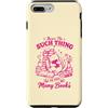 Kitty Bookish Club Custodia per iPhone 7 Plus/8 Plus Divertente, niente come troppi libri, Cat Book Lover