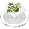 The Botany Bureau Illustrazione della pianta di zucca Cucurbita maxima PopSockets PopGrip per MagSafe