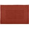 Stof Lovely Casa - BTA916008 - Tappetino da bagno, modello Lagoon, 45 x 70 cm, 100% cotone, colore: Terracotta