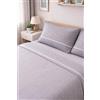 GX GARGIX Completo Letto Matrimoniale in Flanella Calda e Morbida, Set 4 Pezzi con Lenzuolo Sopra, Lenzuolo Sotto e 2 Federe, Ideale per l'Inverno, Varie Fantasie