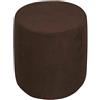 uyeoco Elasticizzato Copri Pouf Rotondo - 50x50/45x45/40x40/60x60 Velluto/Jacquard Copri Ottomano Cover -Lavabile Copertura Dell'Ottomano -Tondo Fodere Coprisgabello Poggiapiedi(Color 30,D40xH40cm)