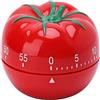 Miss-shop, Kitchen Timer, Cucina Timer Mechancial Rotante Timer Simpatico Cartone Animato Mini Meccanico da Cucina Timer di Cottura Timer da Cucina Manuale per Cottura, 55 Minuti