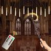 Zyncove Candele galleggianti con telecomando a bacchetta, 20 pezzi, candele magiche a LED senza fiamma, senza fiamma, per casa, stanza, feste, tavolo, centrotavola, decorazioni natalizie e Halloween