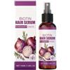 XINRAN Siero per capelli di rosmarino, cipolla rossa, olio per capelli alla cipolla, leggero e non grasso, lozione nutriente, lozione idratante, cura del cuoio capelluto, olio essenziale idratante (1 pezzo)