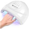 VANREESA Lampada U V LED Unghie, Lampada U V da 48W per Tutti i smalti semipermanenti per unghie, Sensore Automatico, Ampio Spazio per Manicure e Pedicure, Regalo per Donne