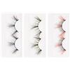 JOINPAYA 3 Paia Ciglia Finte Colorate 25mm in Fibra per Cosplay | Spettacoli e Feste, Design Delicato, Comode da Indossare, Facili da Usare, per Ragazze e Donne