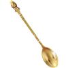 UPKOCH Cucchiaini da Caffè in Lega Oro, Mini Cucchiai Versatili per Dessert e Tè, Design Elegante e Delicato, Facili da Conservare per Uso Domestico