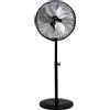 Bastilipo Tarifa - Circolatore a piede 45 cm, 3 velocità, testa oscillante, 90 W, colore: nero