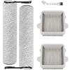 Taisouw Spazzole a rullo e filtri HEPA compatibili con aspirapolvere Roborock F25, F25 ACE, F25 ALT, F25 LT, F25 RT, F25 GT Wet Dry - Confezione da 5