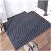 Bubmari Zerbino Ingresso Casa Interno Ed Esterno | Tappeto Antiscivolo Cattura Sporco in Gomma TPR | Sottile, Lavabile E Assorbente Per Porta D'Entrata, Ufficio E Patio(85 x 85 cm)