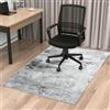 Cekene Tappeto Sedia Ufficio 120x150cm Grigio Antiscivolo Tappeto Salvapavimento per Pavimenti Duri Astratto Tappeto Sedia Gaming Protettivo per Pavimenti Duri Parquet Piastrelle