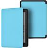 Akacy Custodia in similpelle per Kindle Paperwhite da 6 pollici, 5a 6a 7a generazione 2012/2013/2015, sottile, morbida, flessibile, in silicone TPU gomma, copertura posteriore con angoli rinforzati (8