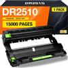 Supply Guy DR2510 Tamburo per Brother HL-L2400DW MFC-L2800DW DCP-L2627DW | Per Brother DCP-L2627DW HL-L2400DWE MFC-L2827DW MFC-L2860DW MFC-L2860DWE MFC-L2835DW Tamburo