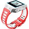 NotoCity Cinturino per Garmin Forerunner 920XT, in Morbido Silicone di Ricambio Sostitutivo Cinturino(rosso bianco)