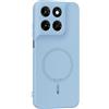 GIOPUEY Cover per Motorola Moto G77, Magnetica Custodia Compatibile con MagSafe, Morbido TPU Silicone Custodia, Resistente all'Usura - Blue