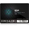 Silicon Power SSD 128GB 3D NAND A55 SLC Cache Performance Boost 2.5 Pollici SATA III 7mm (0.28) SSD interno