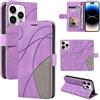 GoodcAcy Cover per Samsung Galaxy A04S,Premium Pelle PU Portafoglio con Supporto Flip Libro Libretto Custodia [Protezione Completa] [Slot per Scheda] [Supporto Stand] - viola
