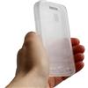 SYSTEM-S Sistema di S silicone TPU Custodia Protettiva Case Skin Cover Trasparente per Samsung S5230 Star