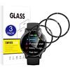 X-Dision [3 Pezzi Pellicola Protettiva Compatibile con Garmin Vivoactive 5,[Resistente ai Graffi][3D Curved Full Cover] Pellicola Protettiva per Garmin Vivoactive 5
