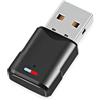 Inajoke Adattatore USB Bluetooth 5.3 per PS5/PS4/SwitchConsole/PC, Dongle Dual Accoppiamento a bassa latenza Chiave Trasmettitore Ricevitore Audio Wireless per Windows/Macos/Cuffie/Altoparlanti