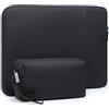 HYZUO 13,3-14 Pollici Set Custodie PC Portatili, Nero