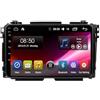 Generico Autoradio touchscreen per Honda Vezel Hr-V Hrv 2015-2017, 9 pollici, Android 15, lettore multimediale con Carplay wireless e Android Auto, 4 core 2G+64G