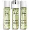 CHANEL CHANCE EAU FRAICHE - TWIST AND SPRAY SET DI RICARICHE EAU DE TOILETTE 3X20ML
