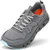 Geococcyx Uomo Scarpe Sportive Ginnastica Pianta Larga Grigio Scuro 46 EU