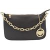 Chicca Borse Pochette Borsetta Donna in Pelle Italiana Clutch Tracollina (Testa Moro)