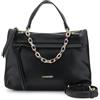 CAFèNOIR - Bauletto Con Tasca Sul Davanti E Catena Smaltata Multicolor, Da Donna, Colore Nero, Taglia Onesize