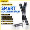 FNIRSI HS-02 Saldatore elettrico intelligente PD 100W Kit stazione saldatore portatile a temperatura costante regolabile a calore rapido