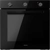 Cecotec Bolero Hexa C136000 Glass Black Time A. 2800W, 77L, Basso Consumo, Timer Forno Integrato Convenzionale