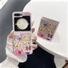 Bandai Custodia per telefono con simpatico cartone animato giapponese Anime Sailor Moon per Samsung Galaxy Z Flip 7 6 5, cover posteriore morbida in TPU per Z Flip 3 4