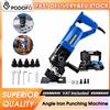 Podofo Punzonatrice Idraulica Elettrica 2200W con Matrici da 6.5/9/13/17/20.5mm, Utensile Portatile per Punzonatura Metallo, per Acciaio, Ferro, Alluminio, Rame, Angolari in Acciaio, Lamiere, Foratura