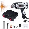 NONE Saldatrice Portatile 200A, Saldatrice Inverter Digitale IGBT con 10 Elettrodi per Saldatura ad Arco, Versione EU