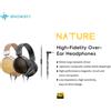 FiiO Cuffie Over-Ear Cablate FIIO NATURE, Driver Dinamico da 50mm, Audio HiFi, Leggere, Jack da 3.5mm con Microfono per PC/Telefono/Musica/Giochi