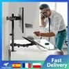 NONE Supporto per Doppio Monitor 13-27 Pollici, Braccio Regolabile da Scrivania con Base a Morsetto, 90° ° Supporto per Monitor in Acciaio Laminato a Freddo Rotante VESA 75x57 100x100mm per Schermi LCD