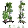 NONE Espositore per piante, scaffale in metallo a 7 livelli per fiori, porta piante da interno, scaffale porta vasi, organizer.